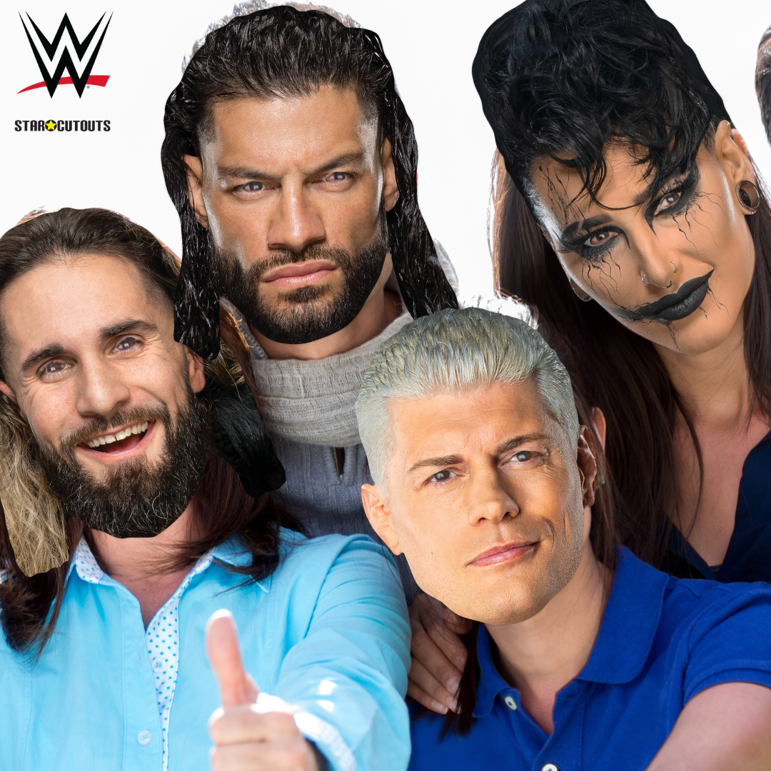 WWE Masks - mycardboardcutout