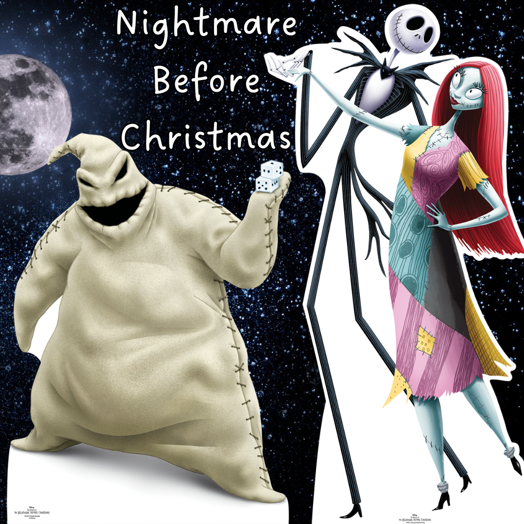 Buy Disney Nightmare Before Christmas Jack Skellington Cutout, Cardboard  cutouts