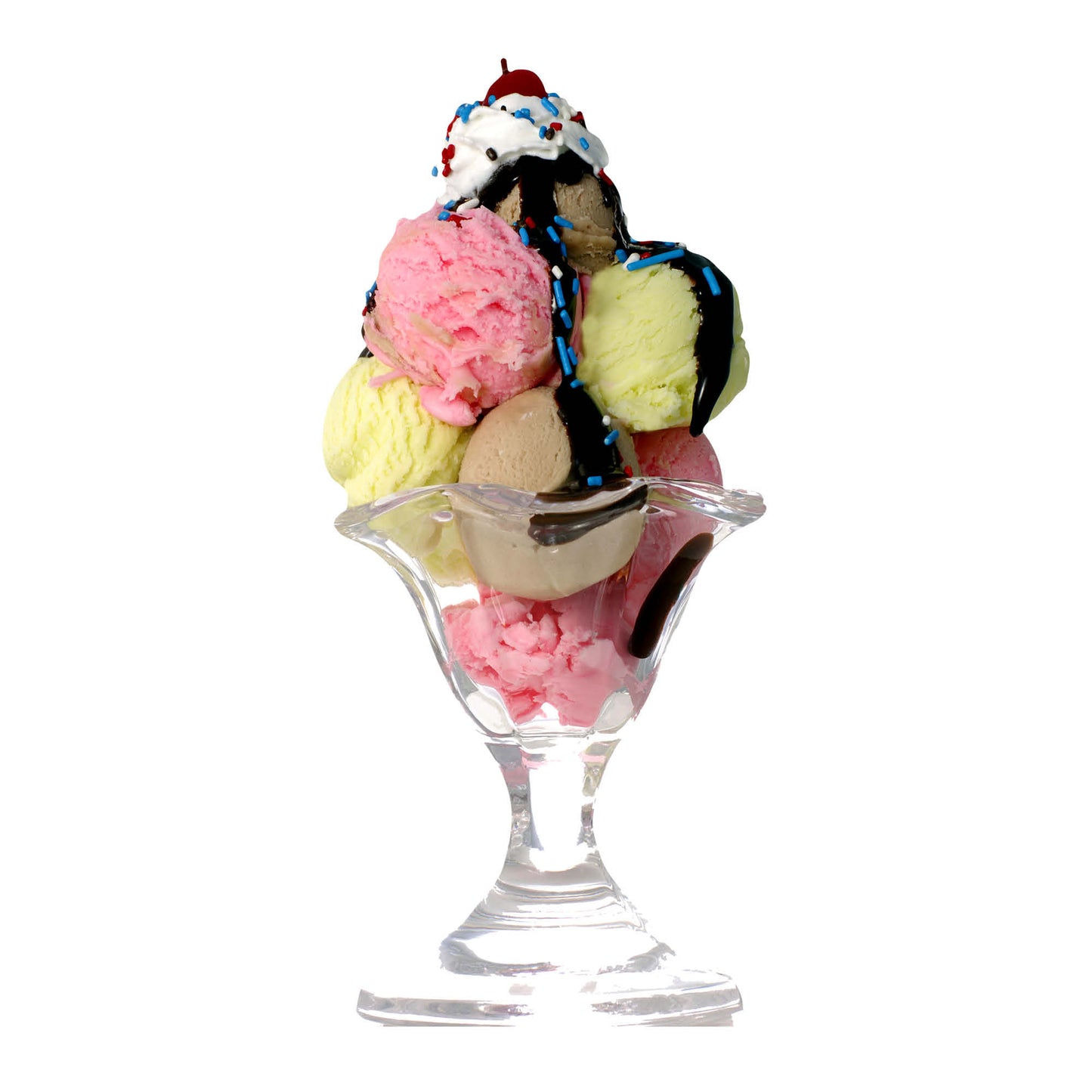 SC066 Ice Cream Sundae Cardboard Cut Out Height 180cm - mycardboardcutout
