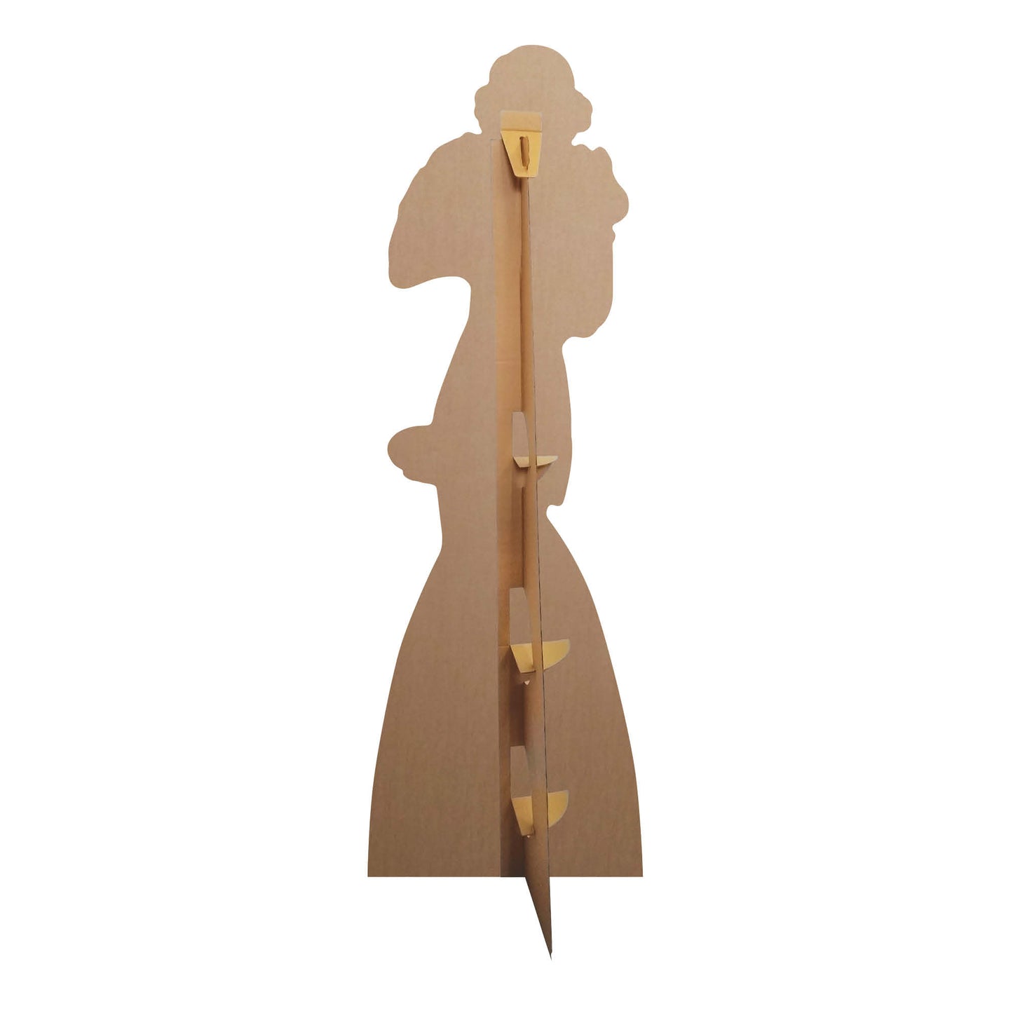 SC1026 Gatsby 1920s Beige Flapper Girl Cardboard Cut Out Height 177cm - mycardboardcutout