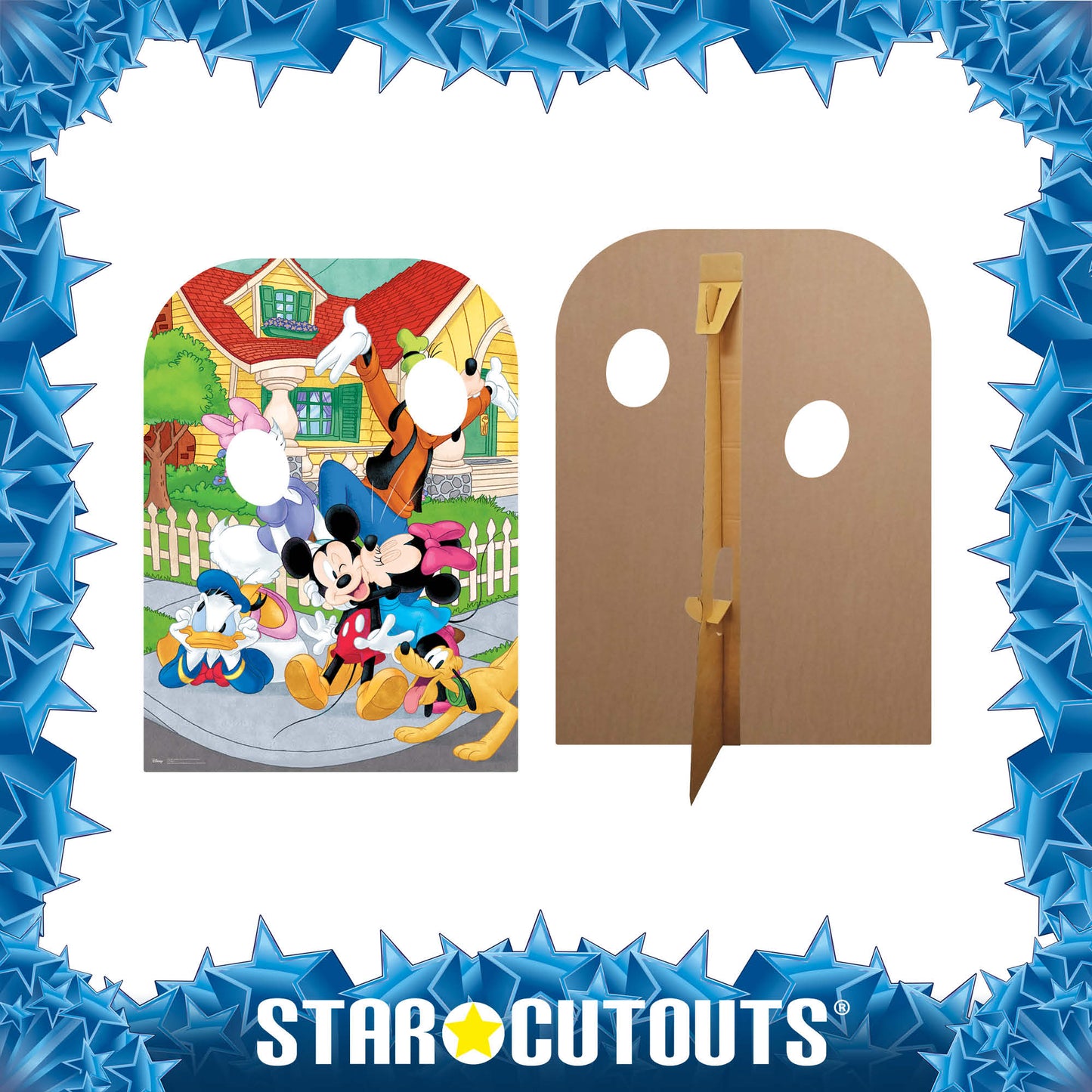 Mickey Mouse and Friends Stand-In Cardboard Cut Out Height 131cm