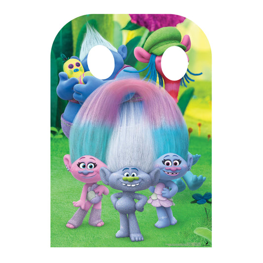 Trolls Stand-In (Can't Stop the Feeling Right) Cardboard Cutout