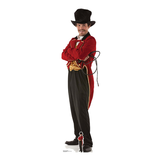 SC1269 Circus Ring Master Cardboard Cut Out Height 193cm - mycardboardcutout