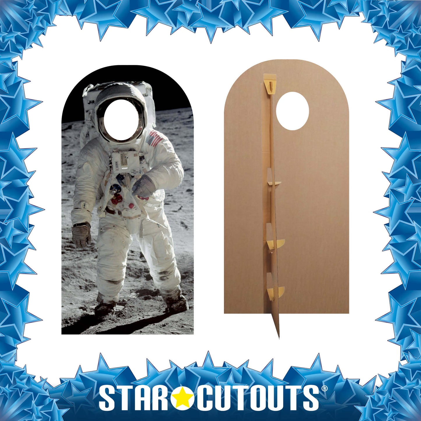 SC1347 Buzz Aldrin Stand-In (Classic) Cardboard Cut Out Height 194cm