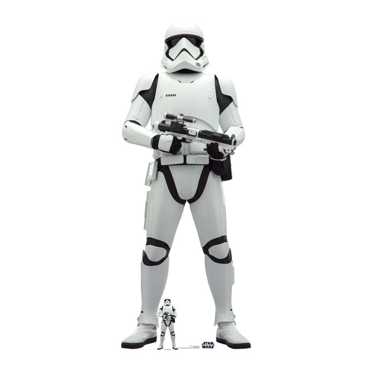 Star Wars First Order Stormtrooper The Rise of Skywalker Cardboard Cut Out Height 182cm