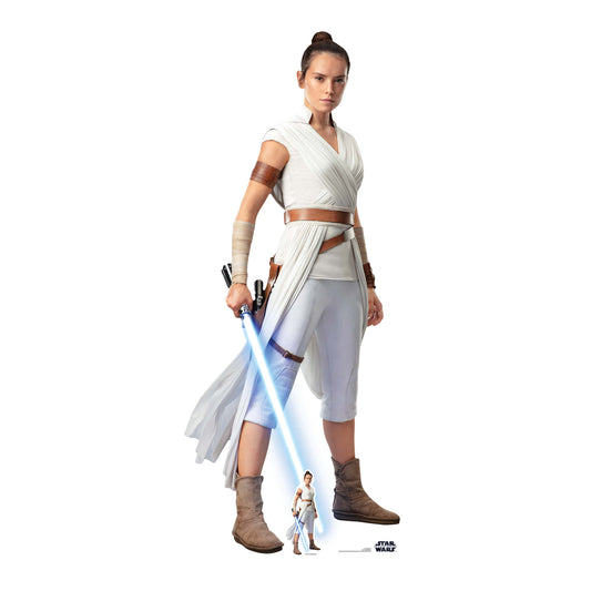 Star Wars Rey The Rise of Skywalker Cardboard Cut Out Height 174cm