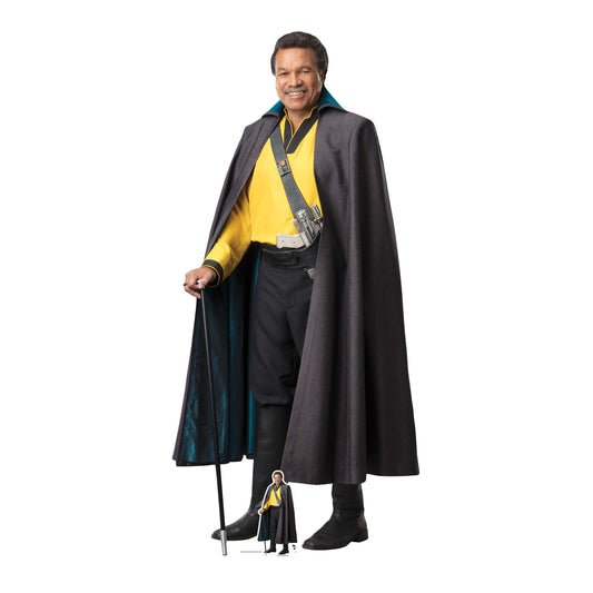 Star Wars Lando The Rise of Skywalker Cardboard Cut Out Height 184cm