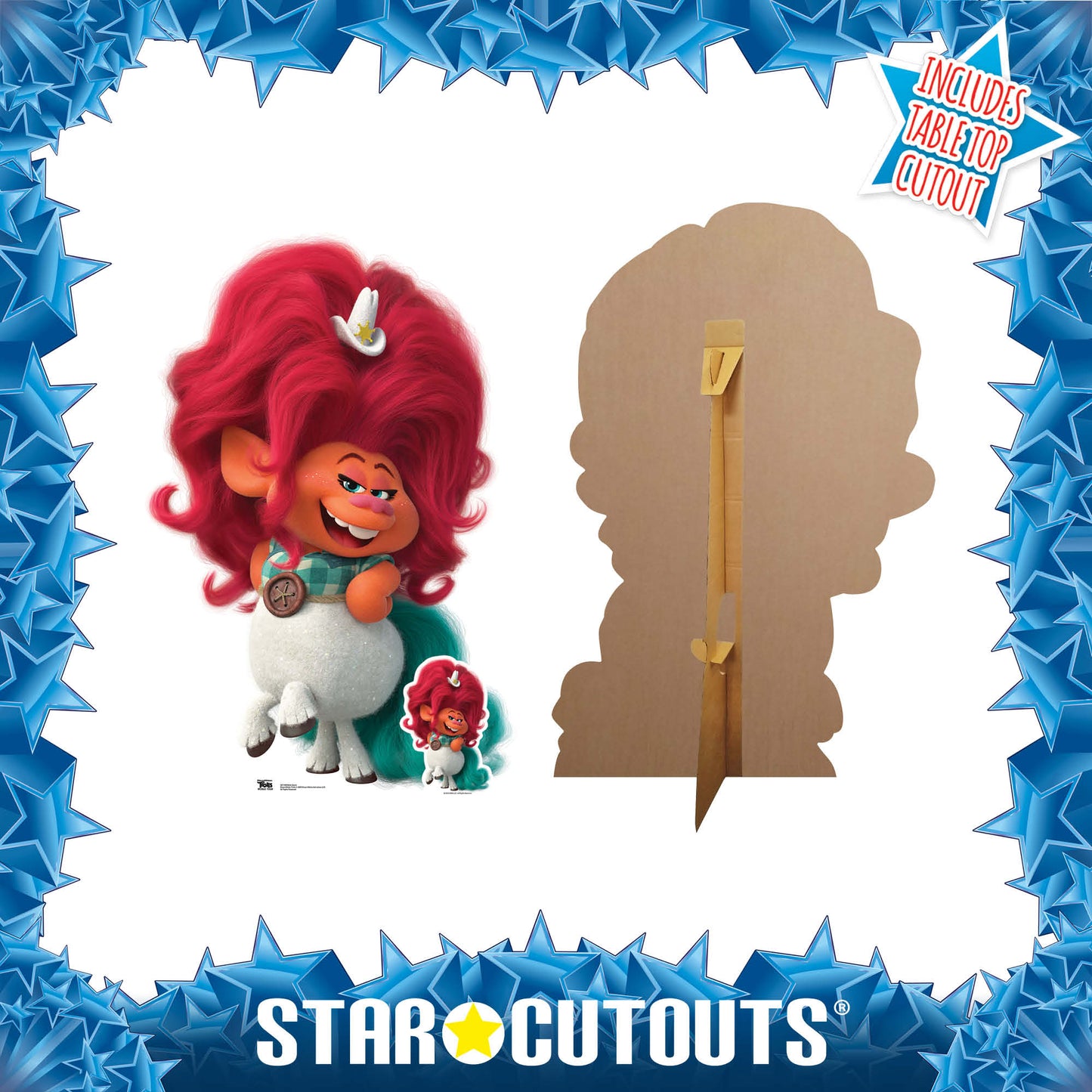 Delta Dawn Trolls World Tour Cardboard Cutout - mycardboardcutout