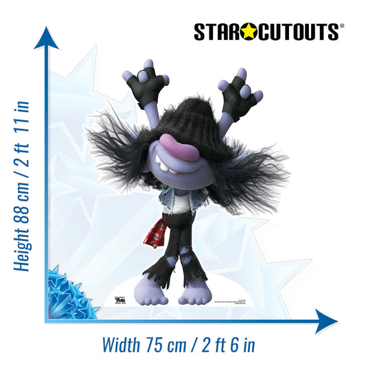 Riff Trolls World Tour Cardboard Cutout - mycardboardcutout