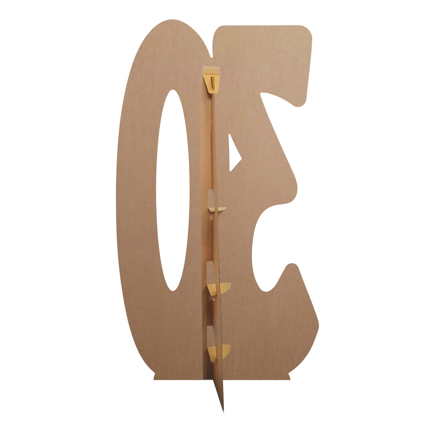 SC153 Number 30 Cardboard Cut Out Height 176cm - mycardboardcutout