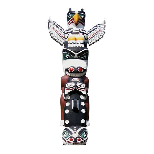 SC166 Totem Pole Cardboard Cut Out Height 171cm - mycardboardcutout