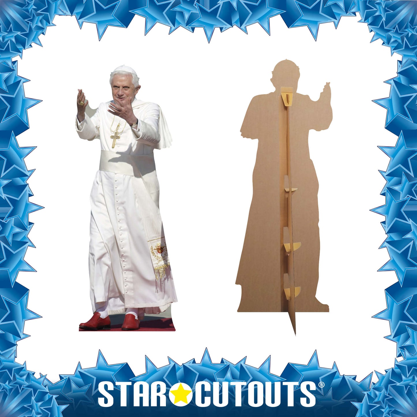 The Pope Cardboard Cut Out Height 181cm