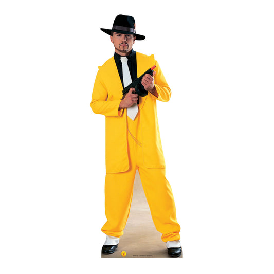 SC212 Gangster (in yellow suit) Cardboard Cut Out Height 183cm - mycardboardcutout
