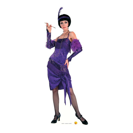 SC213 Fabulous Flapper Cardboard Cut Out Height 177cm