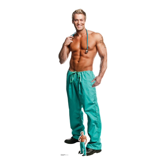 SC2160 Doctor Billy Jeffrey Chippendale Cardboard Cut Out Height 177cm - mycardboardcutout