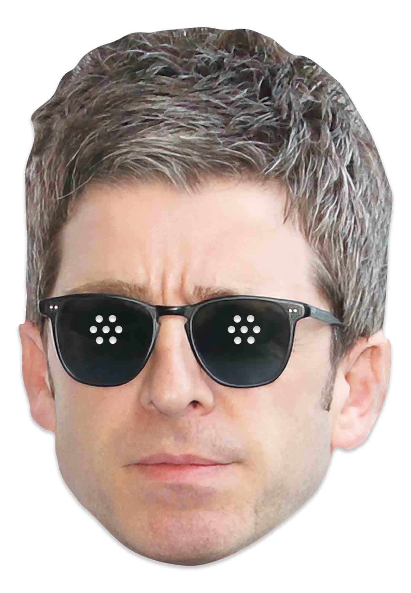 CM251 Noel Gallagher Mask Single Face Mask - mycardboardcutout
