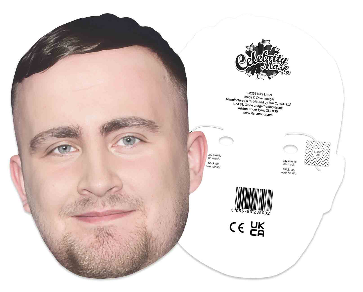 CM256 Luke Littler Mask Height 28cm