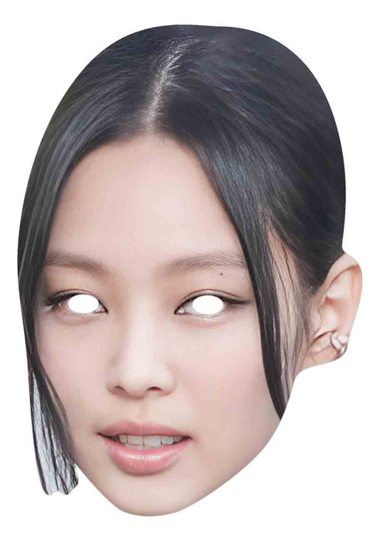 CM267 Jennie Black Pink Single Cardboard Face Mask