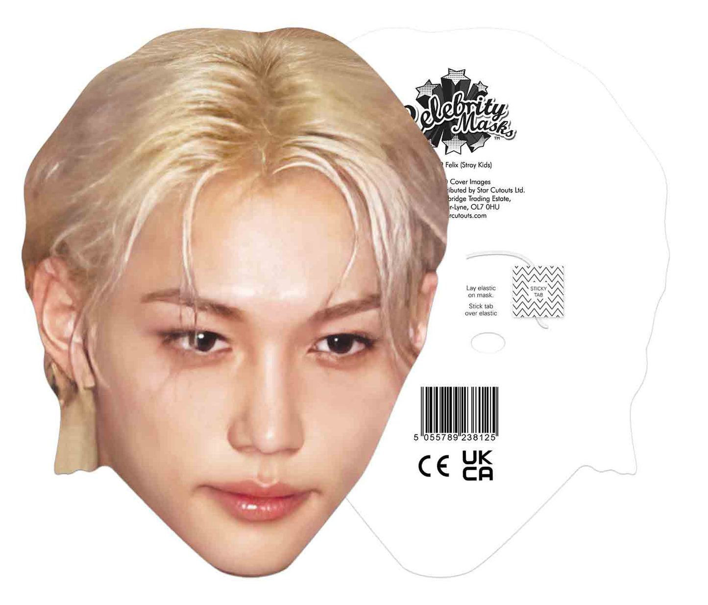 CM269 Felix Stray Kids Single Cardboard Face Mask
