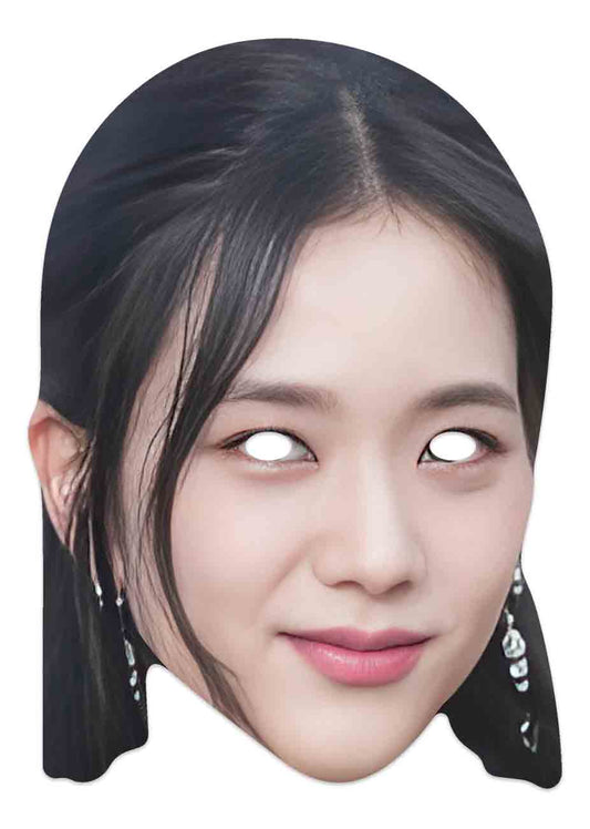 CM277 Jisoo Black Pink Single Cardboard Face Mask