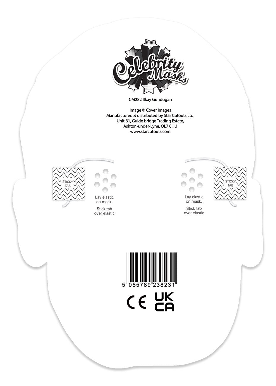 CM282 Ilkay Gundogan Cardboard Face Mask