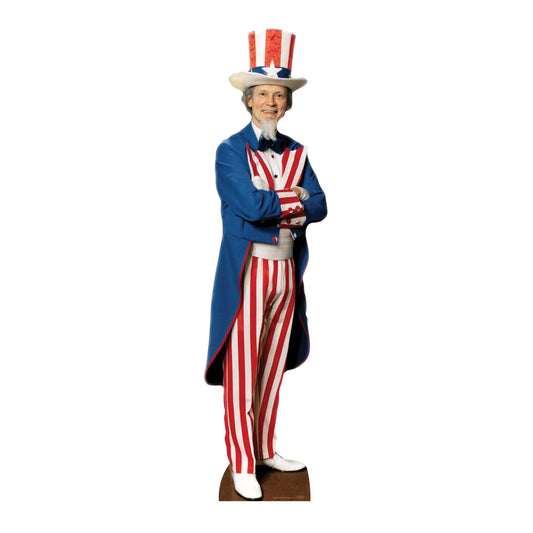SC379 Uncle Sam Cardboard Cut Out Height 185cm - mycardboardcutout