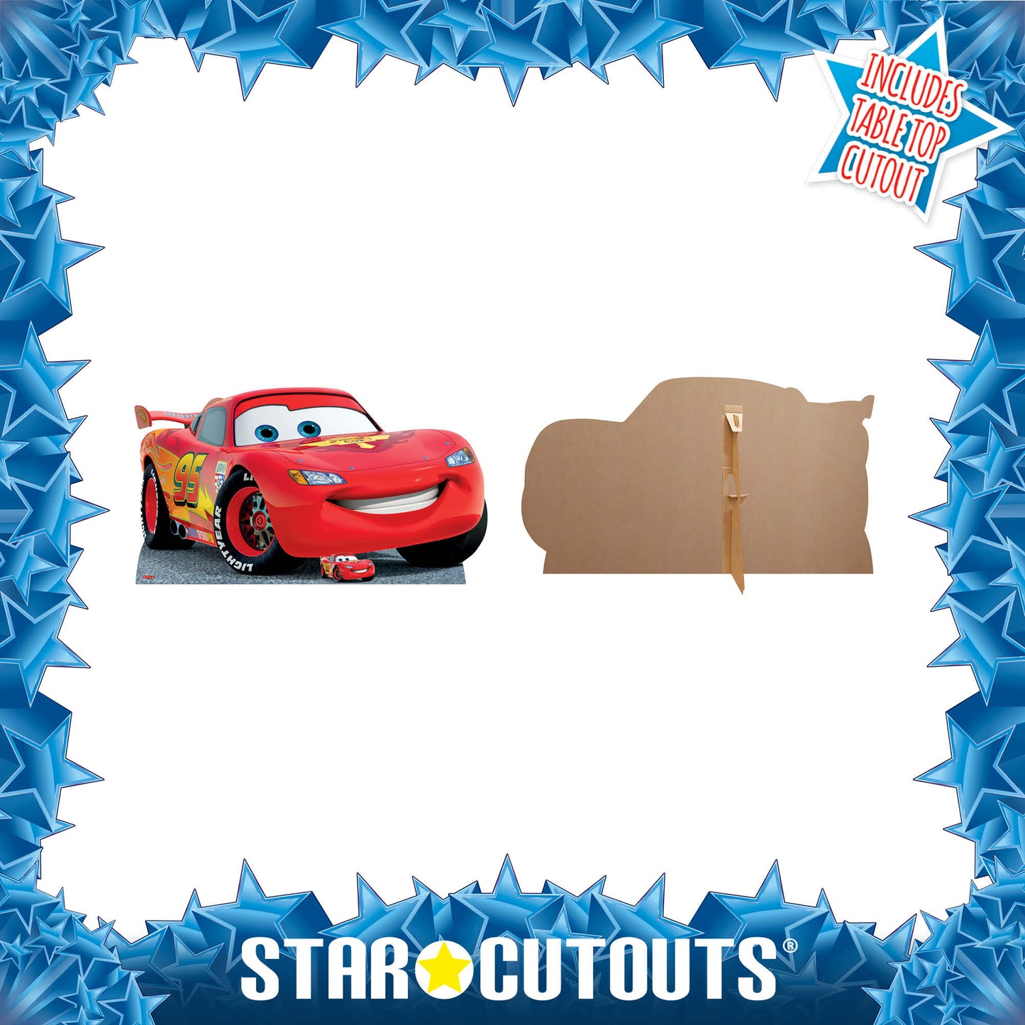 Lightning McQueen Cardboard Cutout