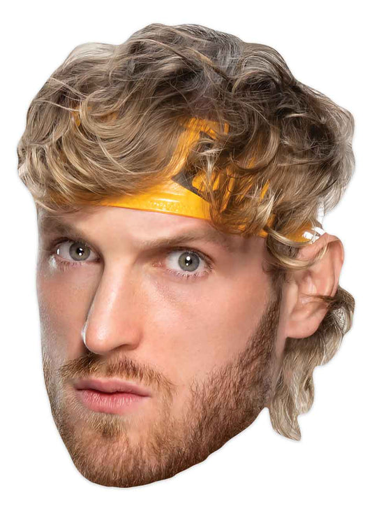 SM424 Logan Paul WWE Single Face Mask - mycardboardcutout