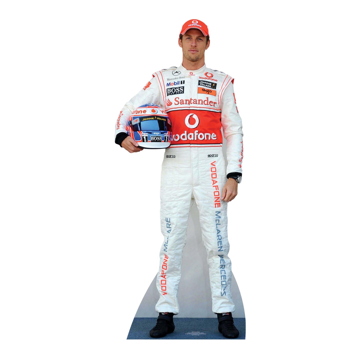 Jenson Button Cardboard Cutout