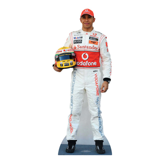 Lewis Hamilton Cardboard Cutout - mycardboardcutout
