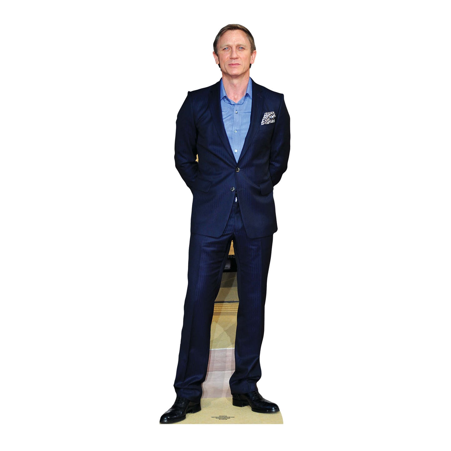 CS435 Daniel Craig Height 182cm Lifesize Cardboard Cut Out With Mini - mycardboardcutout