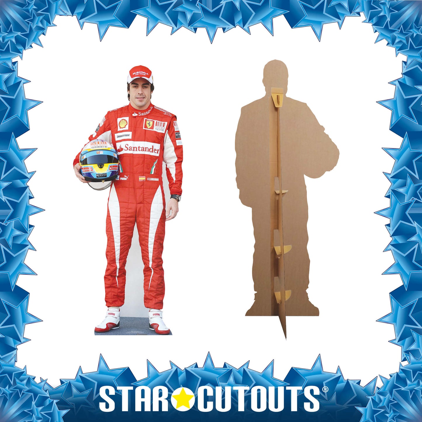 Fernando Alonso Cardboard Cutout