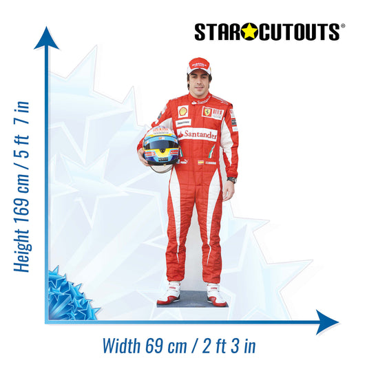 Fernando Alonso Cardboard Cutout - mycardboardcutout