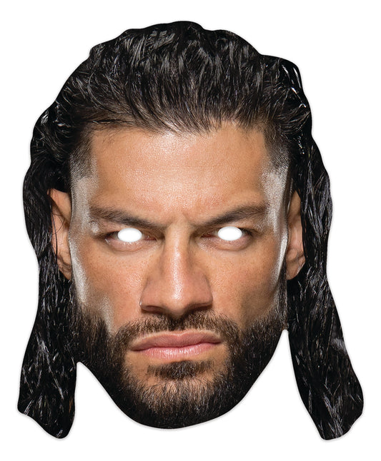 SM458 Roman Reigns Mask WWE Single Face Mask - mycardboardcutout