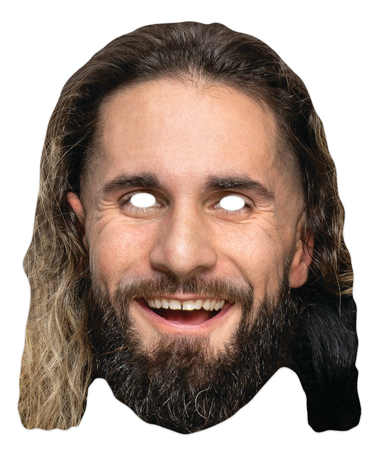 SM463 Seth Rollins Mask WWE Single Face Mask - mycardboardcutout