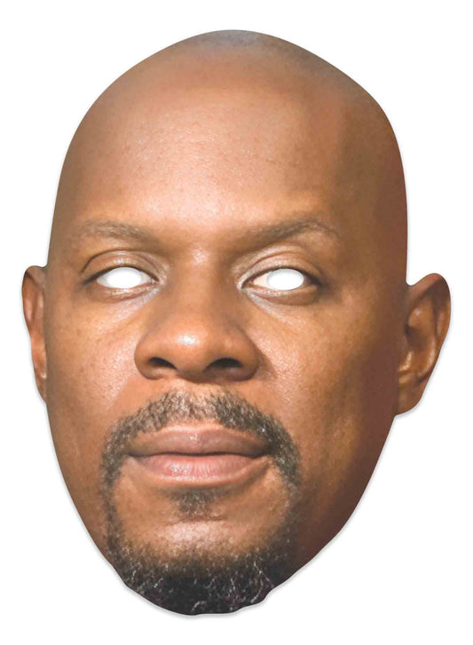 SM516 Benjamin Sisko Mask Avery Brooks Star Trek - Includes Tabs and Elastic
