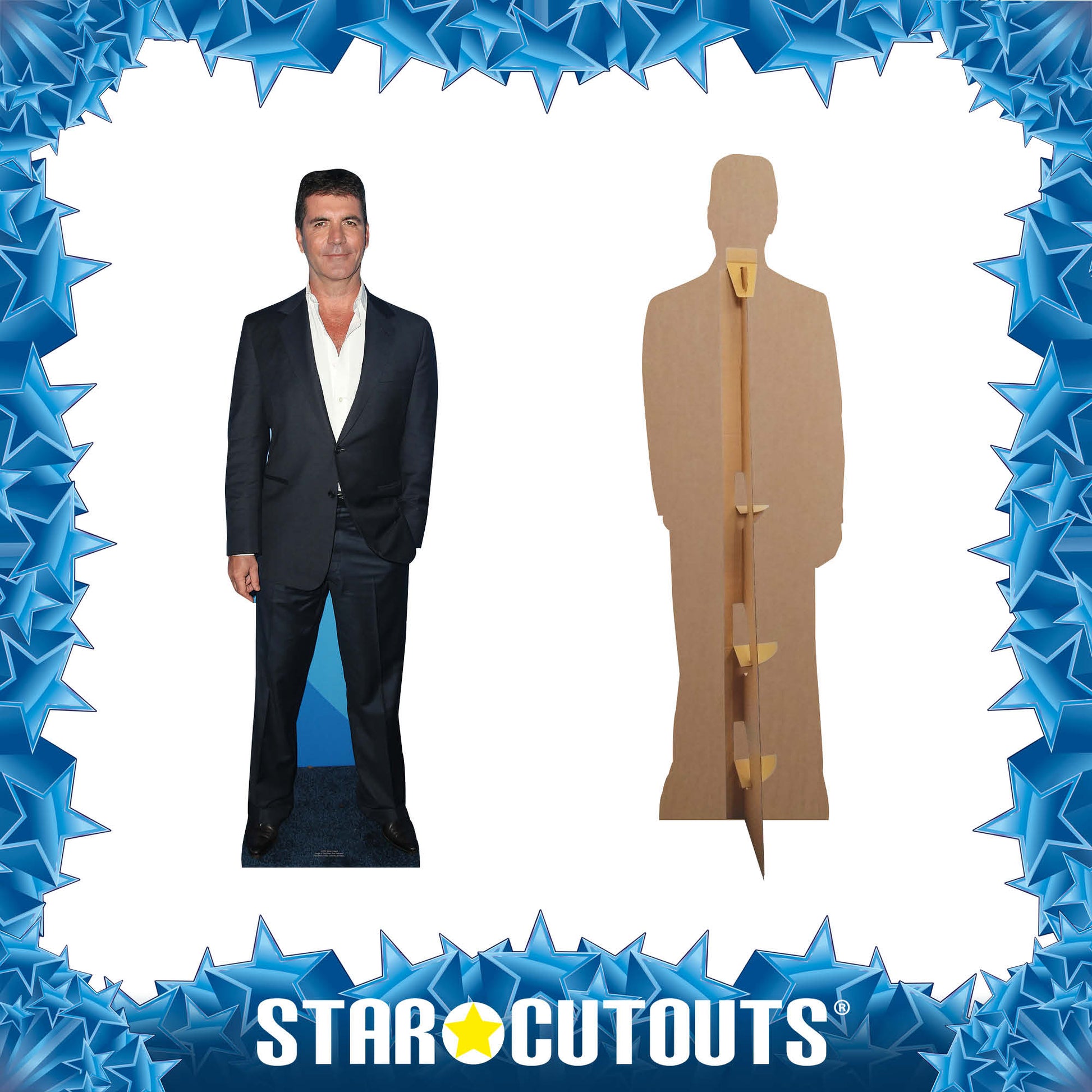 CS571 Simon Cowell Height 179cm Lifesize Cardboard Cutout - mycardboardcutout