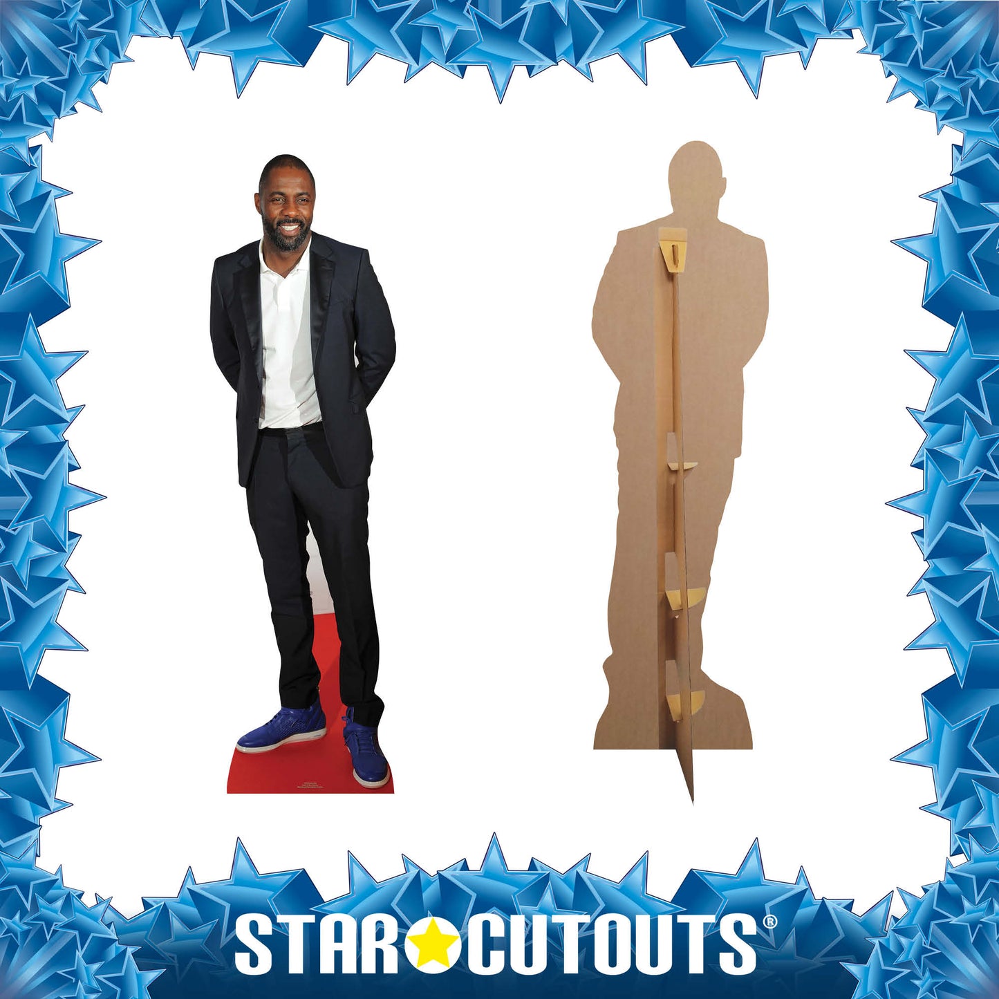 CS578 Idris Elba Height 189cm Lifesize Cardboard Cutout - mycardboardcutout