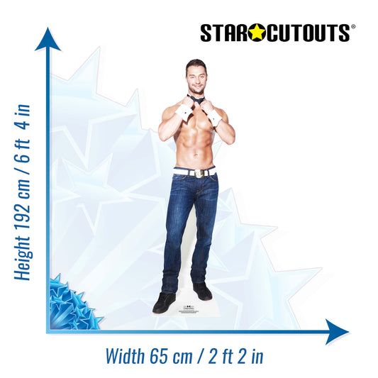 SC579 James Davis Chippendale Cardboard Cut Out Height 192cm - mycardboardcutout