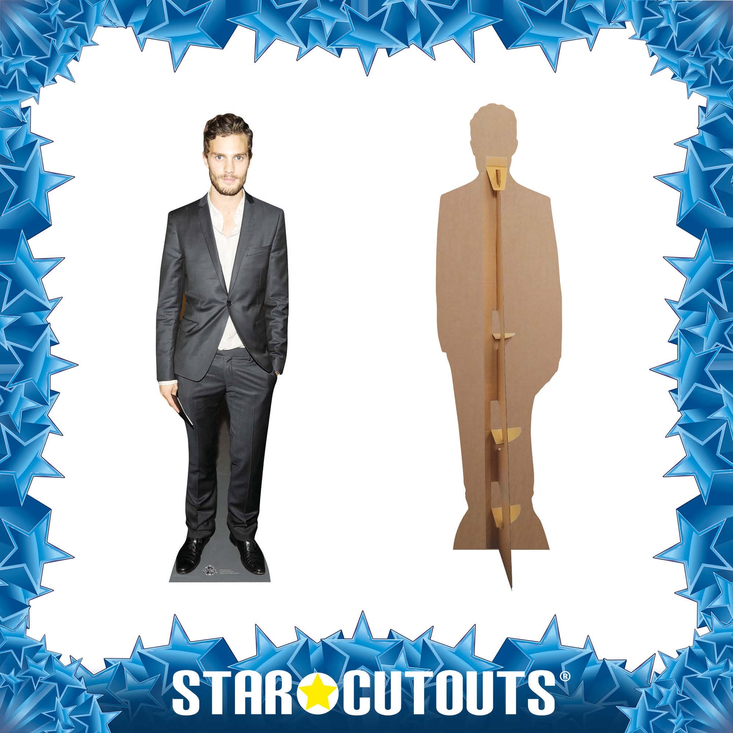 CS592 Jamie Dornan Height 179cm Lifesize Cardboard Cutout - mycardboardcutout