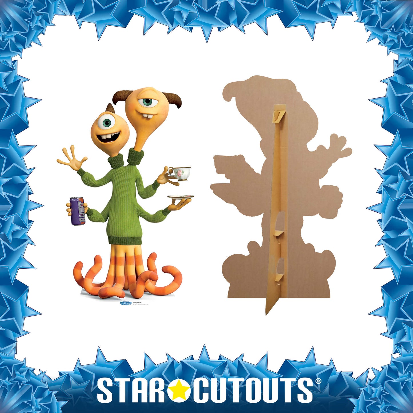 Terri and Terry Perry Monster's University Cardboard Cut Out Height 161cm
