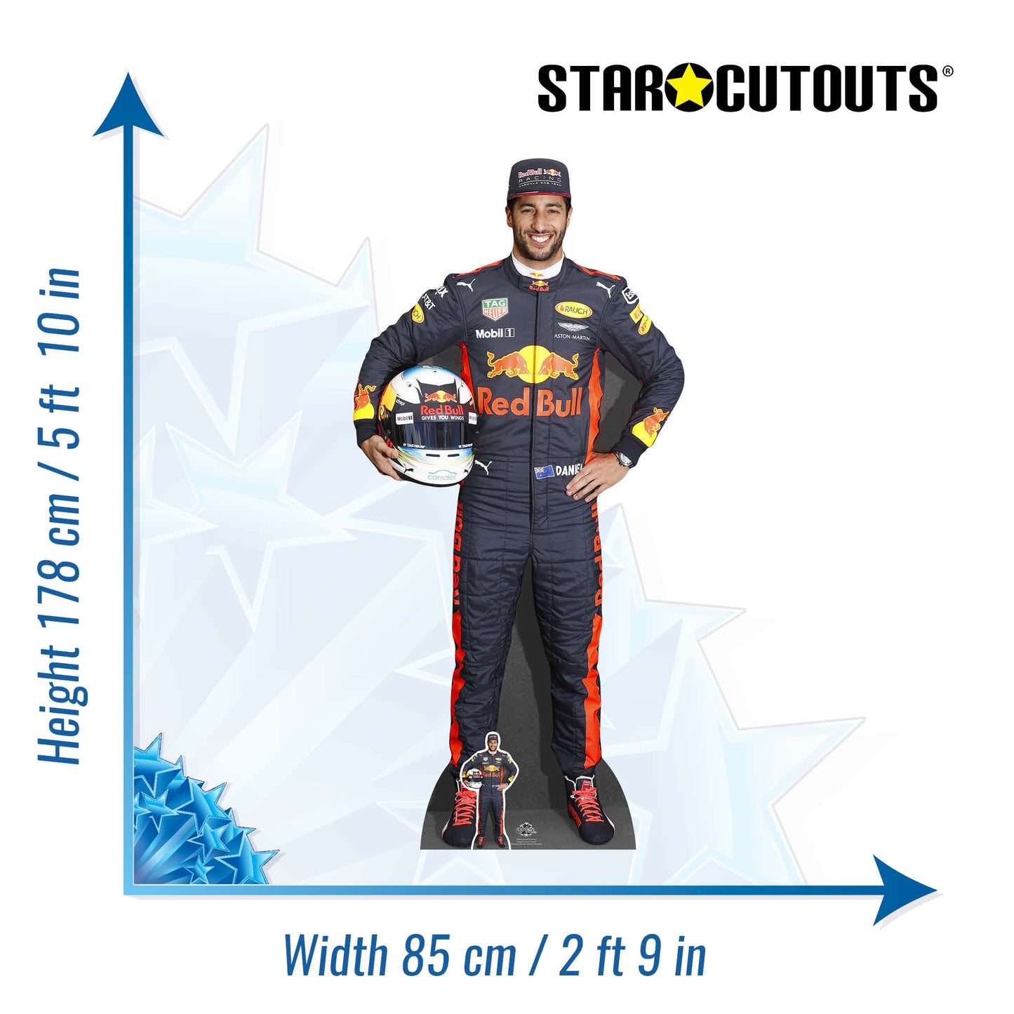 Daniel Ricciardo Cardboard Cutout - mycardboardcutout