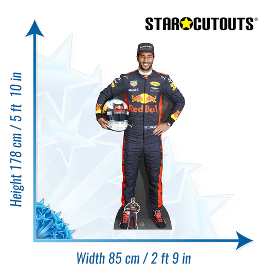 Daniel Ricciardo Cardboard Cutout - mycardboardcutout
