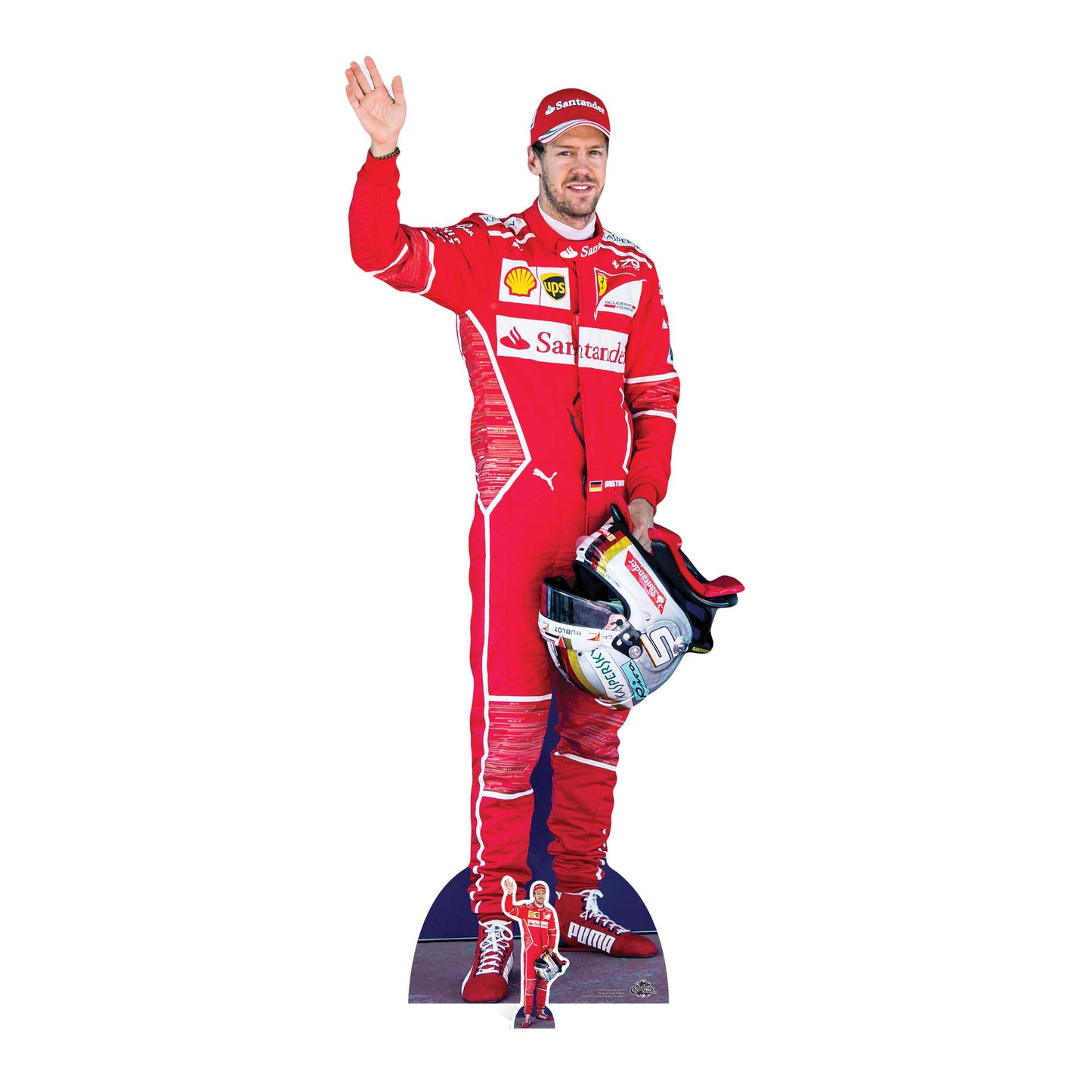 Sebastian Vettel Cardboard Cutout - mycardboardcutout