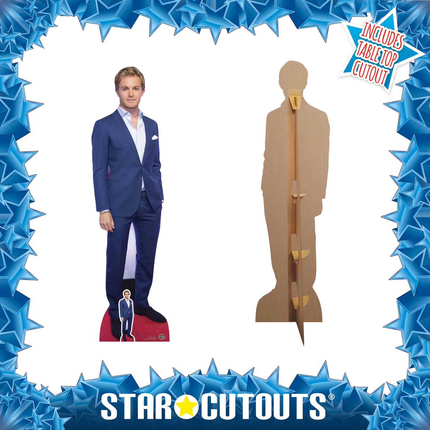 Nico Rosberg Cardboard Cutout - mycardboardcutout