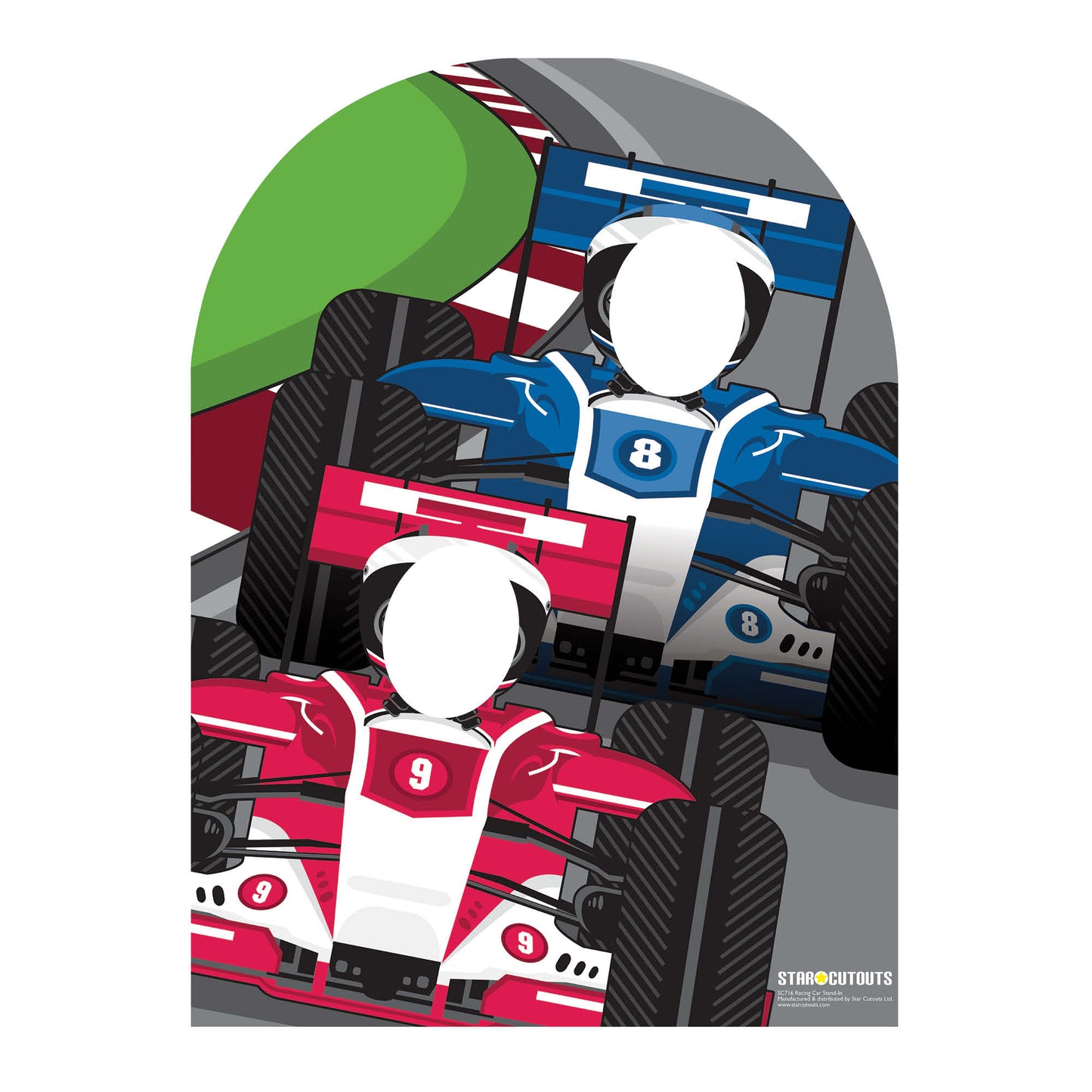 Motor Cars Stand In Cardboard Cutout - mycardboardcutout