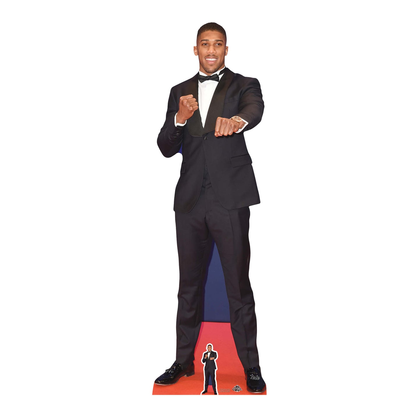 CS736 Anthony Joshua Boxer Height 191cm Lifesize Cardboard Cut Out With Mini - mycardboardcutout