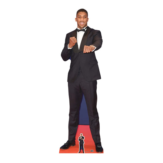 CS736 Anthony Joshua Boxer Height 191cm Lifesize Cardboard Cut Out With Mini - mycardboardcutout