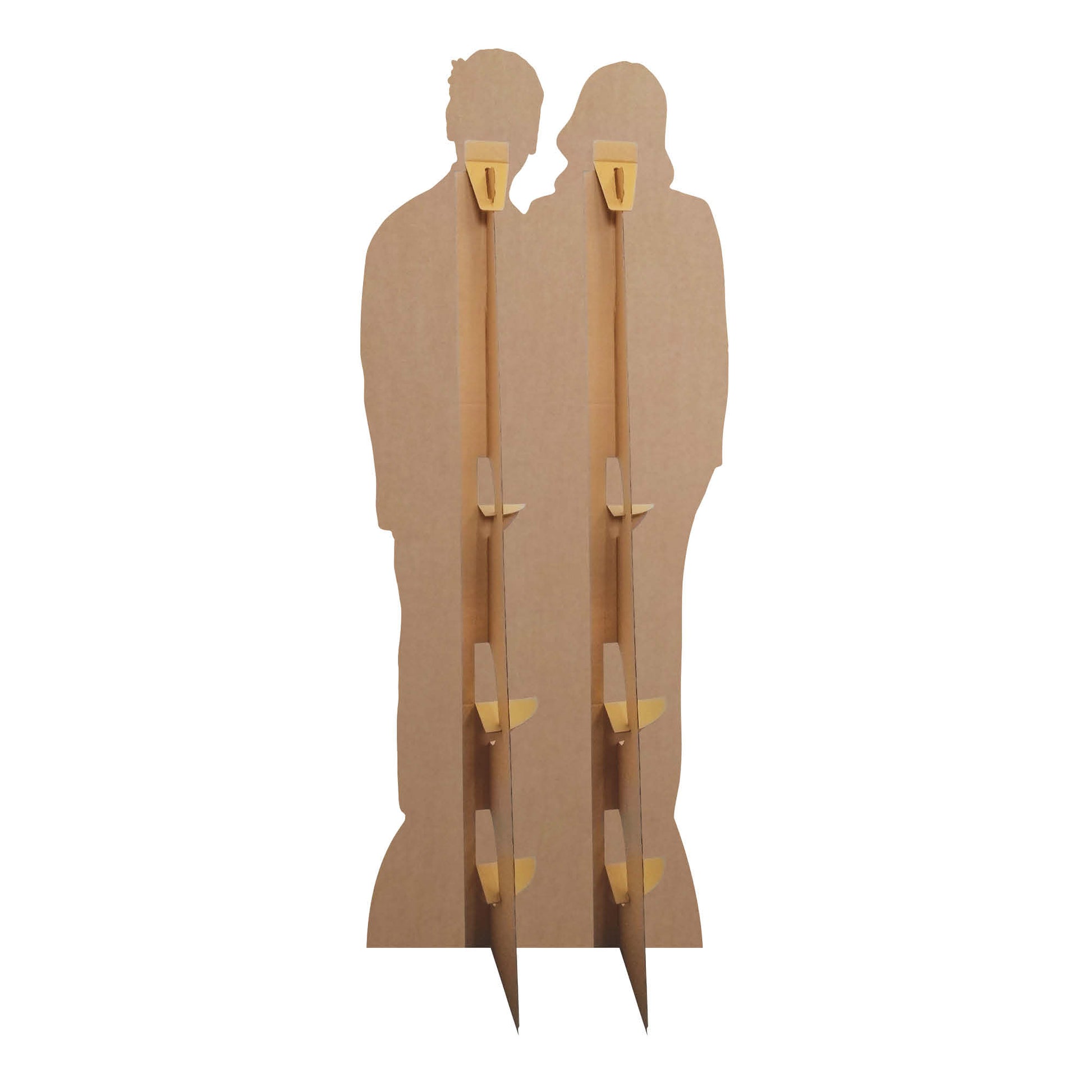 CS737 Holly Willoughby & Phillip Schofield Height 183cm Lifesize Cardboard Cut Out With Mini - mycardboardcutout