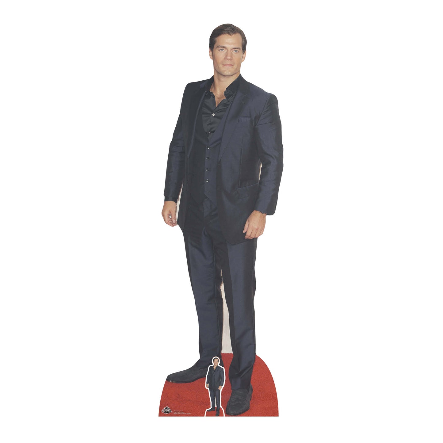 CS768 Henry Cavill Height 185cm Lifesize Cardboard Cut Out With Mini - mycardboardcutout